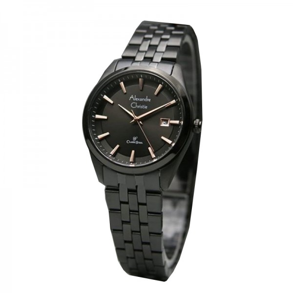 Alexandre Christie AC 8635 Black Rosegold LDBIPBARG